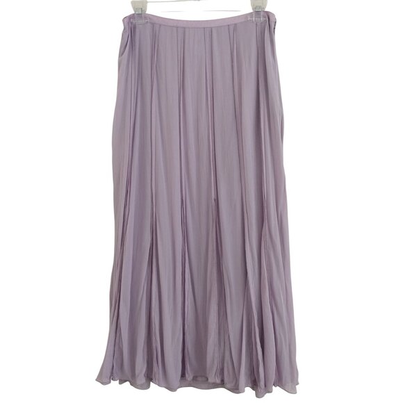 April Cornell Aline Flowy Flouncy Maxi Skirt Excellent Condition Size Medium - Picture 1 of 9